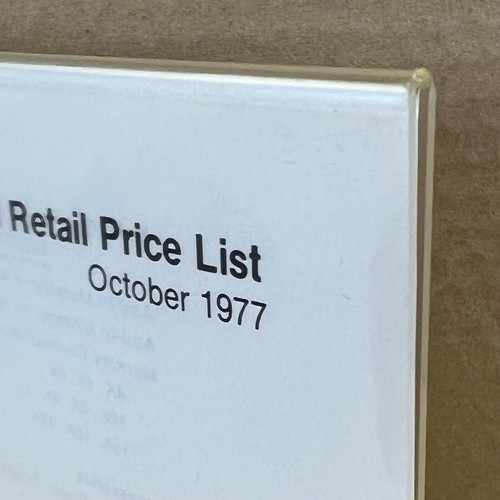 Not copy from 1977 - not,